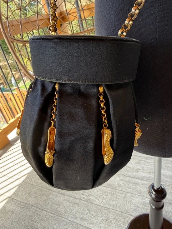 Authentic* Salvatore Ferragamo | Shoe Charm Bucket Bag - Picture 5 of 15